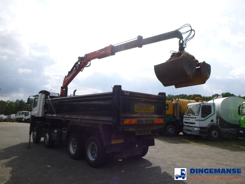DAF CF 85.360 8X4 RHD tipper + Terex 118.2 VGL-A15 - Auto s hydraulickou rukou: obrázok 3 DAF CF 85.360 8X4 RHD tipper + Terex 118.2 VGL-A15 - Auto s hydraulickou rukou: obrázok 3
