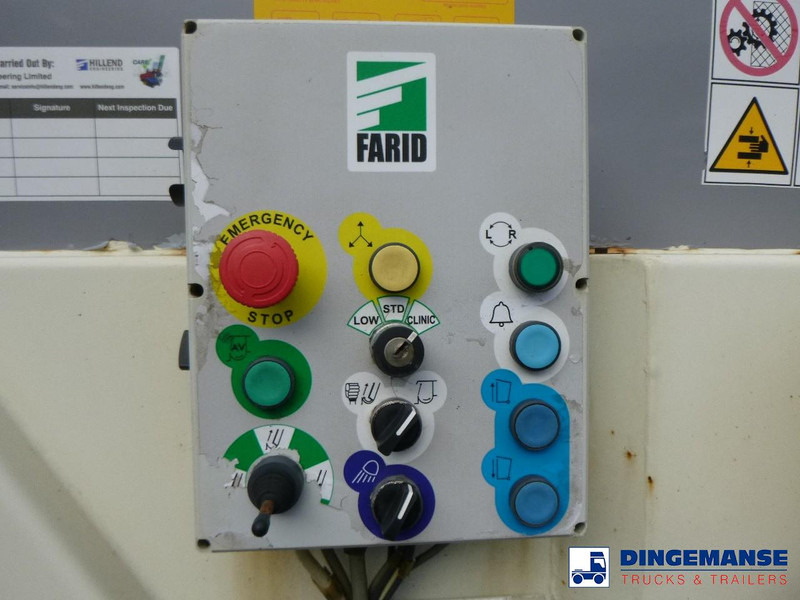 Auto na odvoz odpadu DAF LF 55.220 4X2 RHD Farid refuse truck: obrázok 13