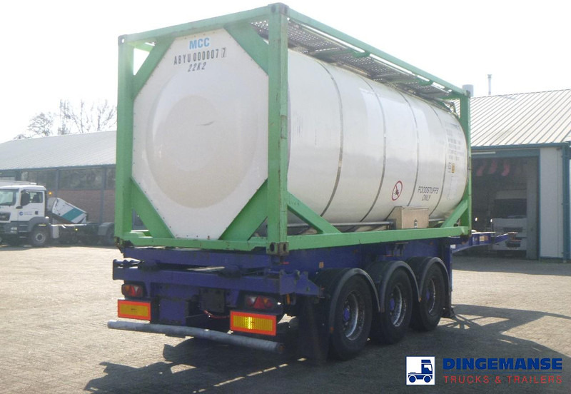 Danteco Food tank container inox 20 ft / 25 m3 / 1 comp - Skladovacia nádrž: obrázok 4 Danteco Food tank container inox 20 ft / 25 m3 / 1 comp - Skladovacia nádrž: obrázok 4