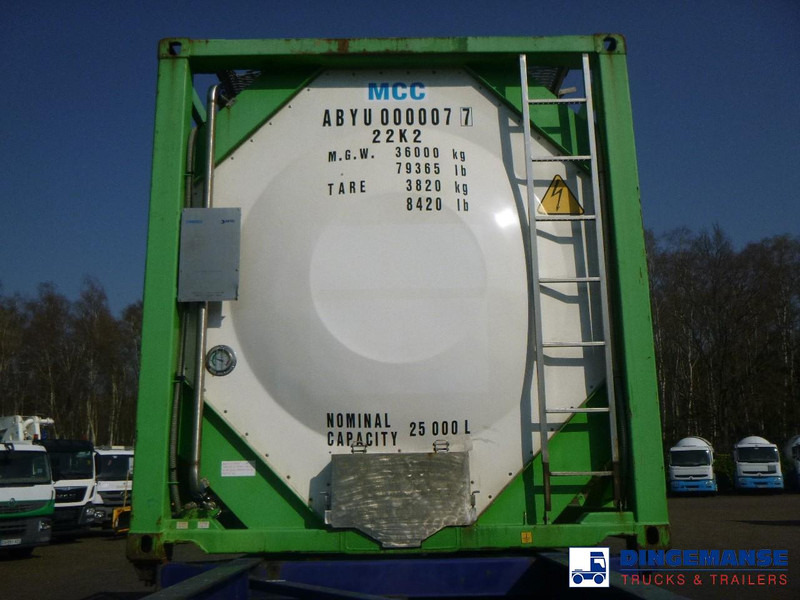 Danteco Food tank container inox 20 ft / 25 m3 / 1 comp - Skladovacia nádrž: obrázok 5 Danteco Food tank container inox 20 ft / 25 m3 / 1 comp - Skladovacia nádrž: obrázok 5