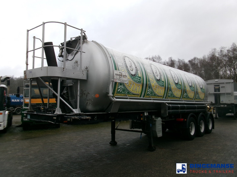 Feldbinder Powder tank alu 38 m3 (tipping) - Dodávka sklápač: obrázok 1 Feldbinder Powder tank alu 38 m3 (tipping) - Dodávka sklápač: obrázok 1