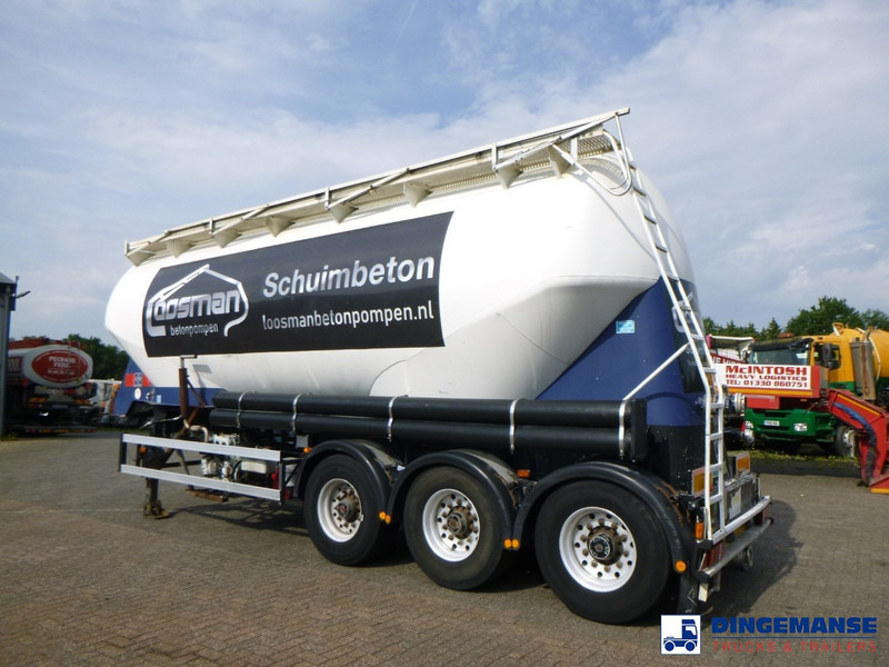 Feldbinder Powder tank alu 40 m3 / 1 comp + compressor - Cisternový náves: obrázok 3 Feldbinder Powder tank alu 40 m3 / 1 comp + compressor - Cisternový náves: obrázok 3