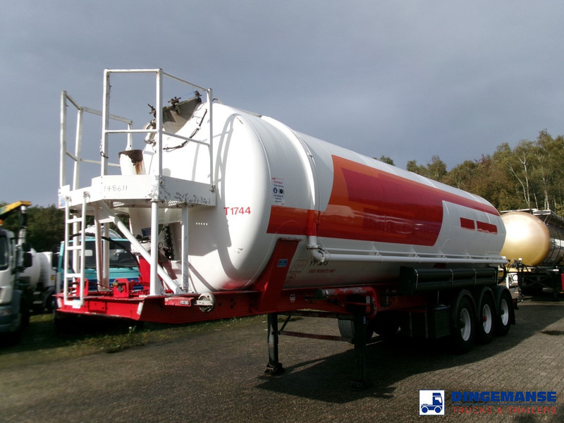 Feldbinder Powder tank alu 41 m3 (tipping) - Cisternový náves: obrázok 1 Feldbinder Powder tank alu 41 m3 (tipping) - Cisternový náves: obrázok 1