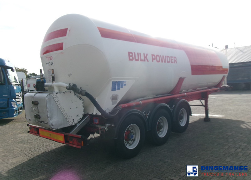 Feldbinder Powder tank alu 41 m3 (tipping) - Cisternový náves: obrázok 4 Feldbinder Powder tank alu 41 m3 (tipping) - Cisternový náves: obrázok 4