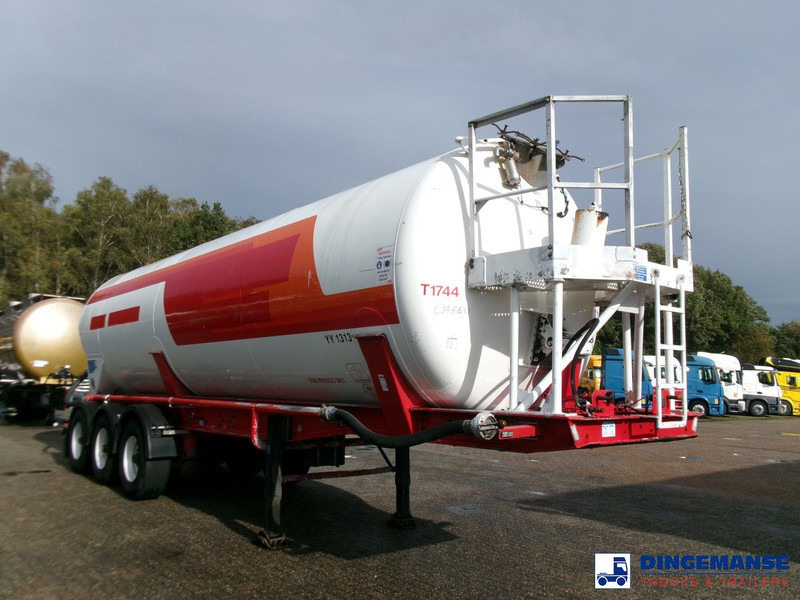 Feldbinder Powder tank alu 41 m3 (tipping) - Cisternový náves: obrázok 2 Feldbinder Powder tank alu 41 m3 (tipping) - Cisternový náves: obrázok 2