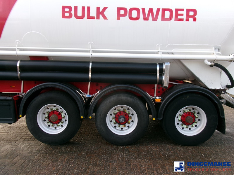 Feldbinder Powder tank alu 41 m3 (tipping) - Cisternový náves: obrázok 5 Feldbinder Powder tank alu 41 m3 (tipping) - Cisternový náves: obrázok 5
