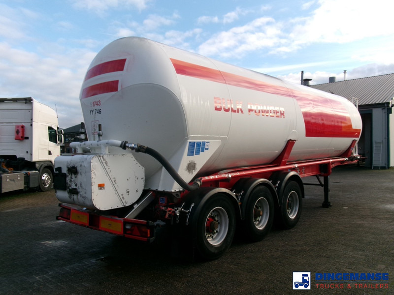 Feldbinder Powder tank alu 41 m3 (tipping) - Cisternový náves: obrázok 4 Feldbinder Powder tank alu 41 m3 (tipping) - Cisternový náves: obrázok 4