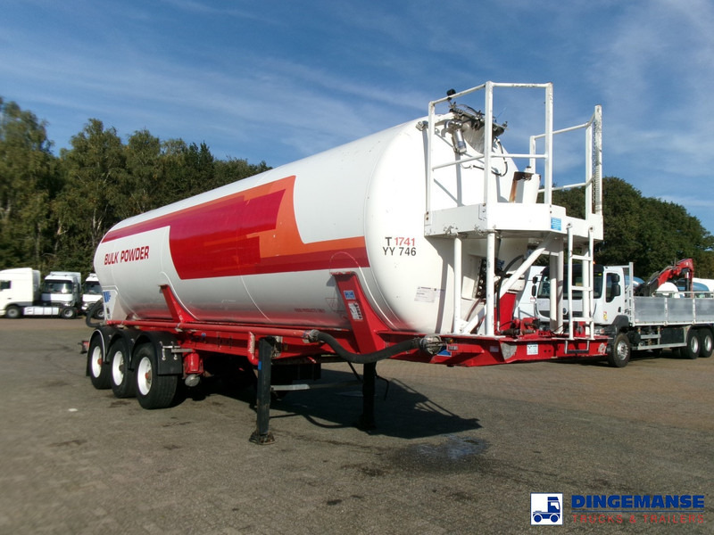 Feldbinder Powder tank alu 41 m3 (tipping) - Cisternový náves: obrázok 2 Feldbinder Powder tank alu 41 m3 (tipping) - Cisternový náves: obrázok 2