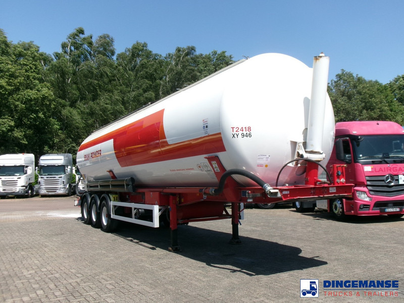Feldbinder Powder tank alu 60 m3 (tipping) - Cisternový náves: obrázok 2 Feldbinder Powder tank alu 60 m3 (tipping) - Cisternový náves: obrázok 2