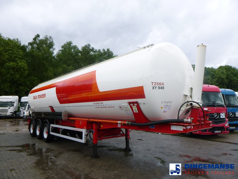 Feldbinder Powder tank alu 60 m3 (tipping) - Cisternový náves: obrázok 2 Feldbinder Powder tank alu 60 m3 (tipping) - Cisternový náves: obrázok 2