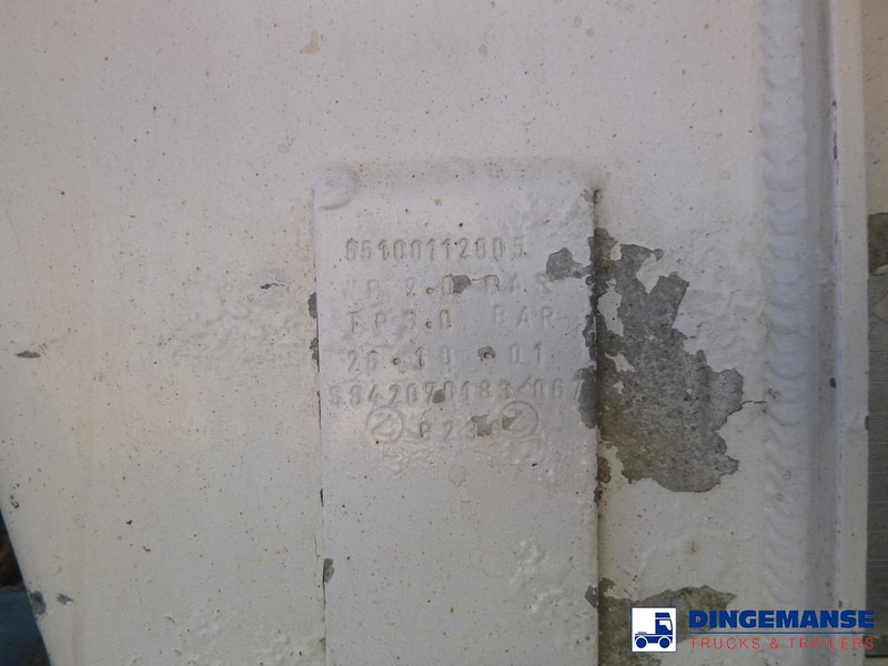 Cisternový náves Feldbinder Powder tank alu 65 m3 (tipping): obrázok 15