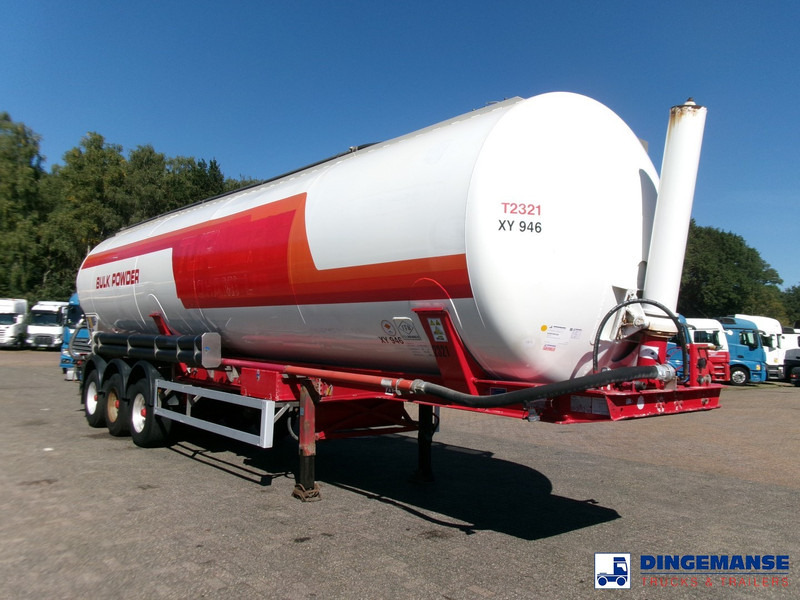 Feldbinder Powder tank alu (tipping) 60 m3 - Cisternový náves: obrázok 2 Feldbinder Powder tank alu (tipping) 60 m3 - Cisternový náves: obrázok 2