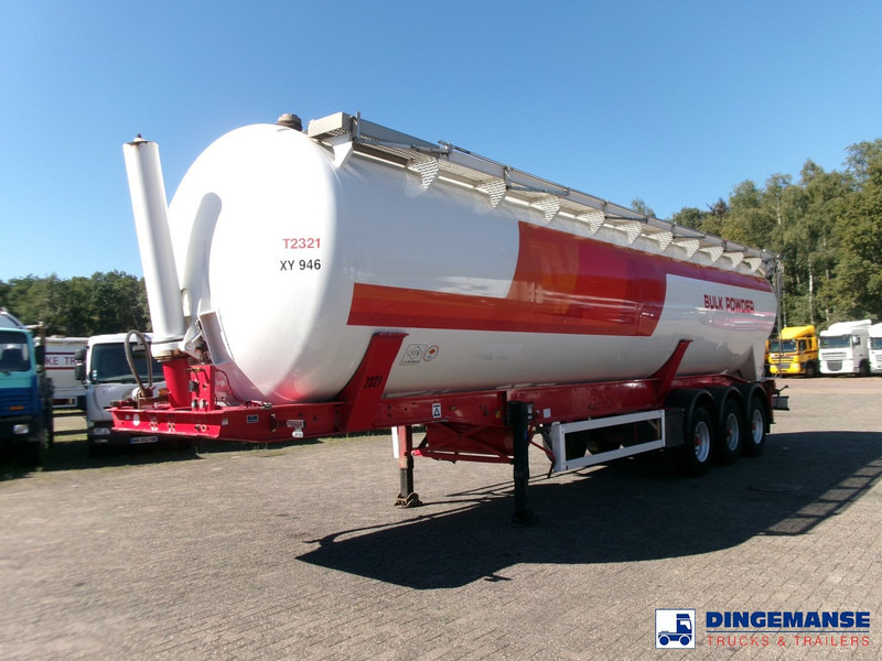 Feldbinder Powder tank alu (tipping) 60 m3 - Cisternový náves: obrázok 1 Feldbinder Powder tank alu (tipping) 60 m3 - Cisternový náves: obrázok 1