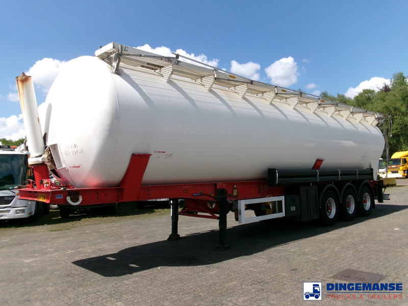 Feldbinder Powder tank alu (tipping) 63 m3 - Dodávka sklápač: obrázok 1 Feldbinder Powder tank alu (tipping) 63 m3 - Dodávka sklápač: obrázok 1
