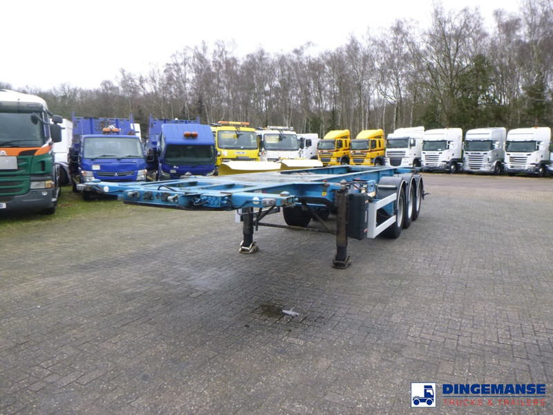 Fruehauf 3-axle container chassis 20, 30 ft - Kontejnérový podvozek/ Výměnná nástavba: obrázok 1 Fruehauf 3-axle container chassis 20, 30 ft - Kontejnérový podvozek/ Výměnná nástavba: obrázok 1