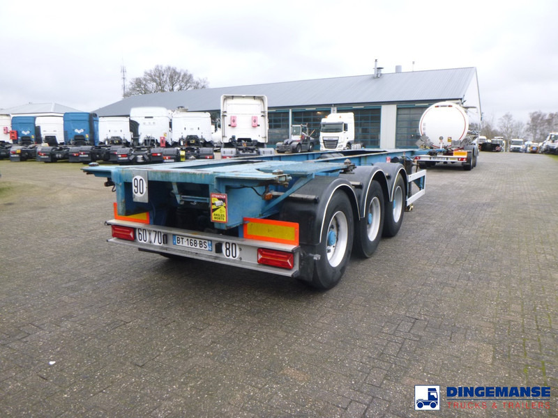 Fruehauf 3-axle container chassis 20, 30 ft - Kontejnérový podvozek/ Výměnná nástavba: obrázok 4 Fruehauf 3-axle container chassis 20, 30 ft - Kontejnérový podvozek/ Výměnná nástavba: obrázok 4