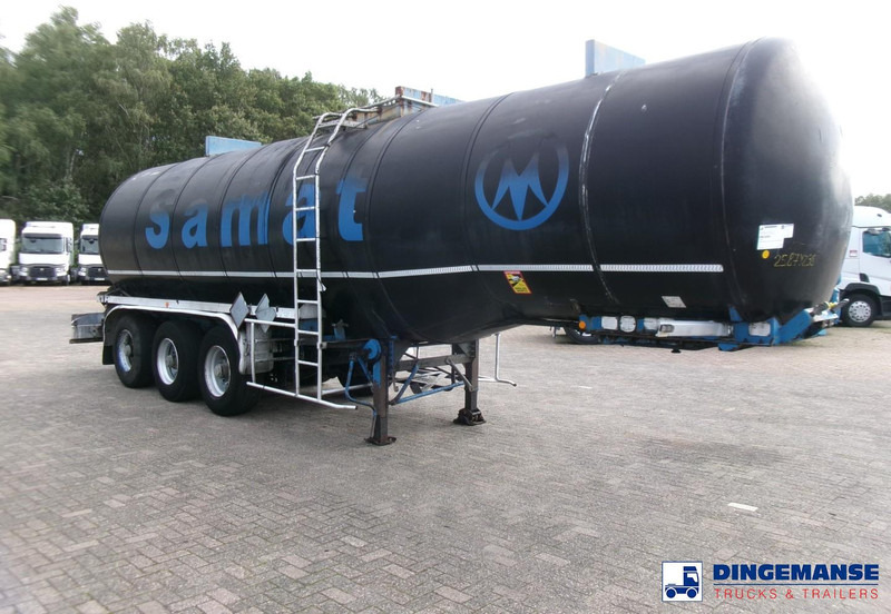 Fruehauf Bitumen tank inox 31 m3 / 1 comp + mixer & engine - Cisternový náves: obrázok 2 Fruehauf Bitumen tank inox 31 m3 / 1 comp + mixer & engine - Cisternový náves: obrázok 2