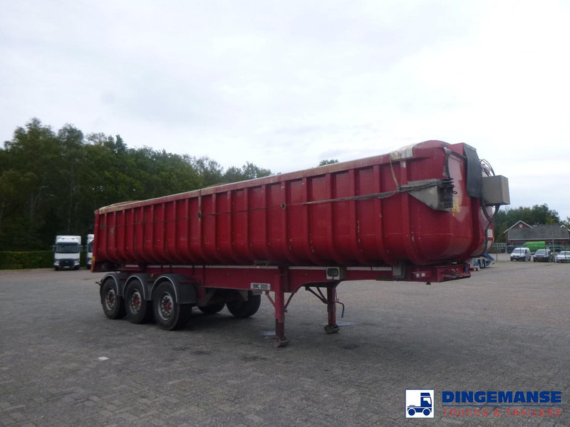 Fruehauf Tipper trailer alu 34.6 m3 + tarpaulin - Náves sklápěcí: obrázok 2 Fruehauf Tipper trailer alu 34.6 m3 + tarpaulin - Náves sklápěcí: obrázok 2