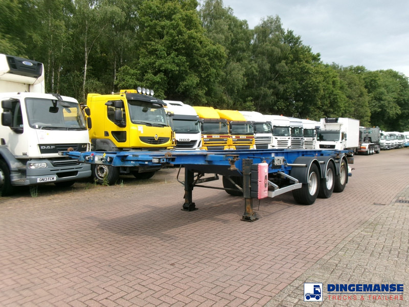 GENERAL TRAILERS 3-axle container trailer 20-25-30 ft - Náves preprava kontajnerov/ Výmenná nadstavba: obrázok 1 GENERAL TRAILERS 3-axle container trailer 20-25-30 ft - Náves preprava kontajnerov/ Výmenná nadstavba: obrázok 1
