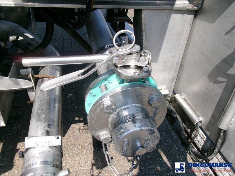 Cisternový náves Indox Chemical tank inox 35.2 m3 / 1 comp + pump: obrázok 20