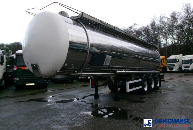 Indox Chemical tank inox L4BH 33.5 m3 / 1 comp - Cisternový náves: obrázok 1 Indox Chemical tank inox L4BH 33.5 m3 / 1 comp - Cisternový náves: obrázok 1