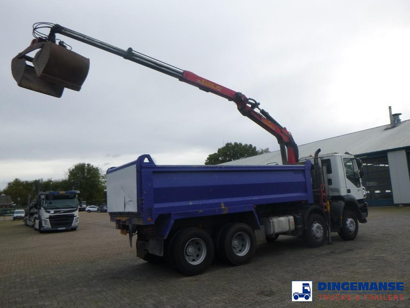 Iveco AD340T36 8x4 RHD tipper + Palfinger E120 plus + grapple - Auto s hydraulickou rukou: obrázok 4 Iveco AD340T36 8x4 RHD tipper + Palfinger E120 plus + grapple - Auto s hydraulickou rukou: obrázok 4