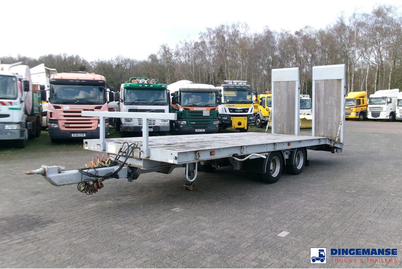 KING 2-axle platform drawbar trailer 14t + ramps - Plošinový/ Valníkový príves: obrázok 1 KING 2-axle platform drawbar trailer 14t + ramps - Plošinový/ Valníkový príves: obrázok 1