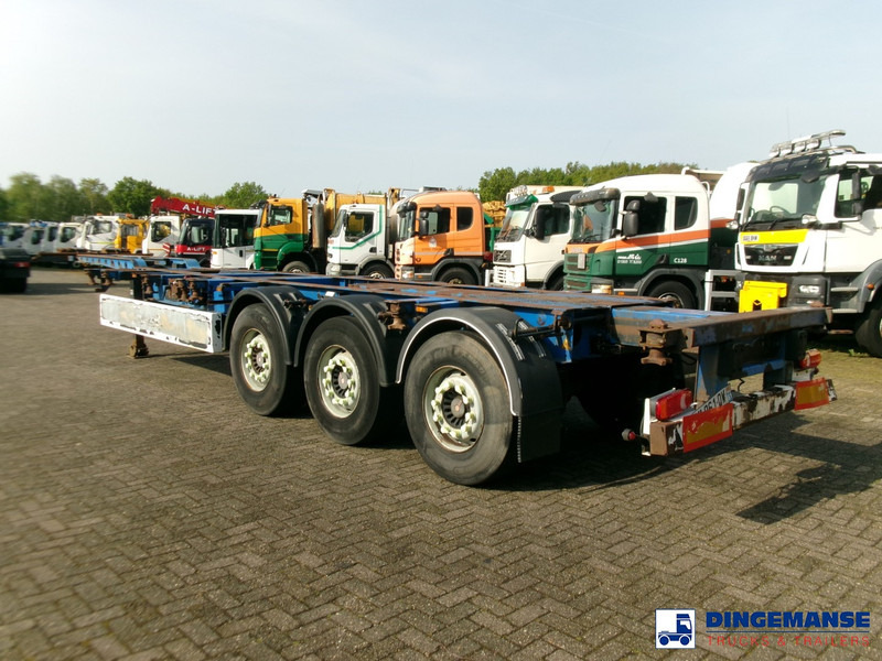 Krone 3-axle container trailer 20-30-40-45 ft SDC27 - Náves preprava kontajnerov/ Výmenná nadstavba: obrázok 3 Krone 3-axle container trailer 20-30-40-45 ft SDC27 - Náves preprava kontajnerov/ Výmenná nadstavba: obrázok 3