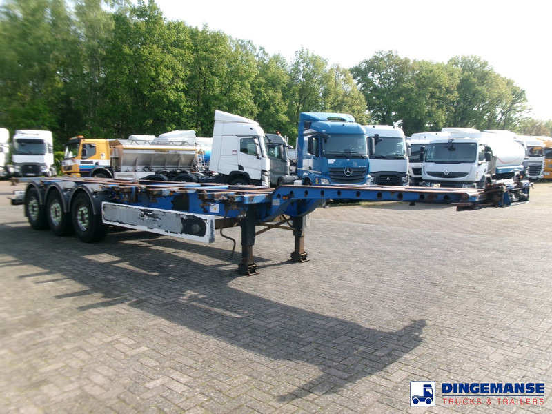 Krone 3-axle container trailer 20-30-40-45 ft SDC27 - Náves preprava kontajnerov/ Výmenná nadstavba: obrázok 2 Krone 3-axle container trailer 20-30-40-45 ft SDC27 - Náves preprava kontajnerov/ Výmenná nadstavba: obrázok 2