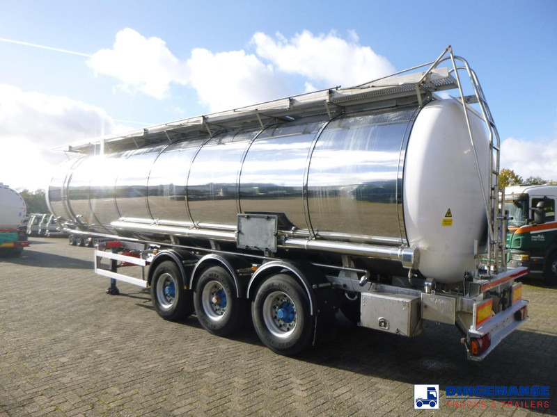 LAG Chemical tank inox 37.5 m3 / 1 comp - Cisternový náves: obrázok 3 LAG Chemical tank inox 37.5 m3 / 1 comp - Cisternový náves: obrázok 3