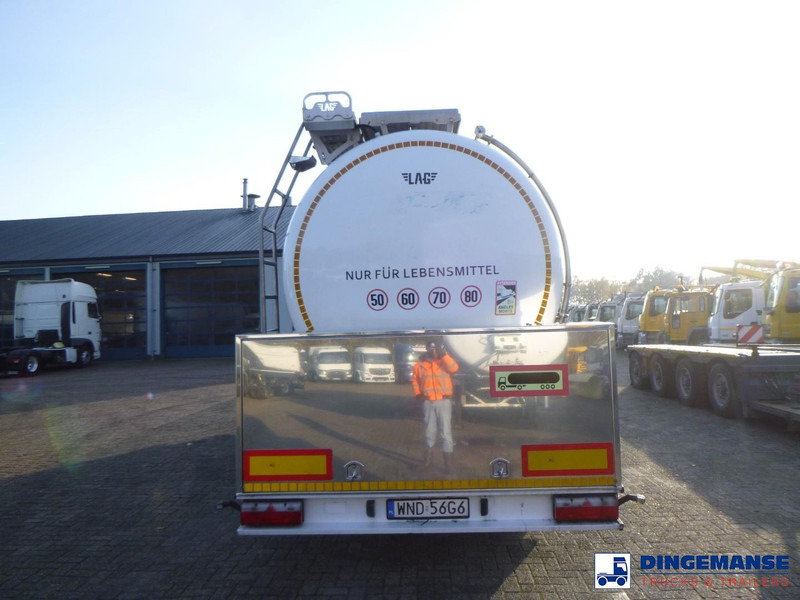 LAG Food tank inox 32m3 / 3 comp + pump + steam heating + webasto - Cisternový náves: obrázok 5 LAG Food tank inox 32m3 / 3 comp + pump + steam heating + webasto - Cisternový náves: obrázok 5
