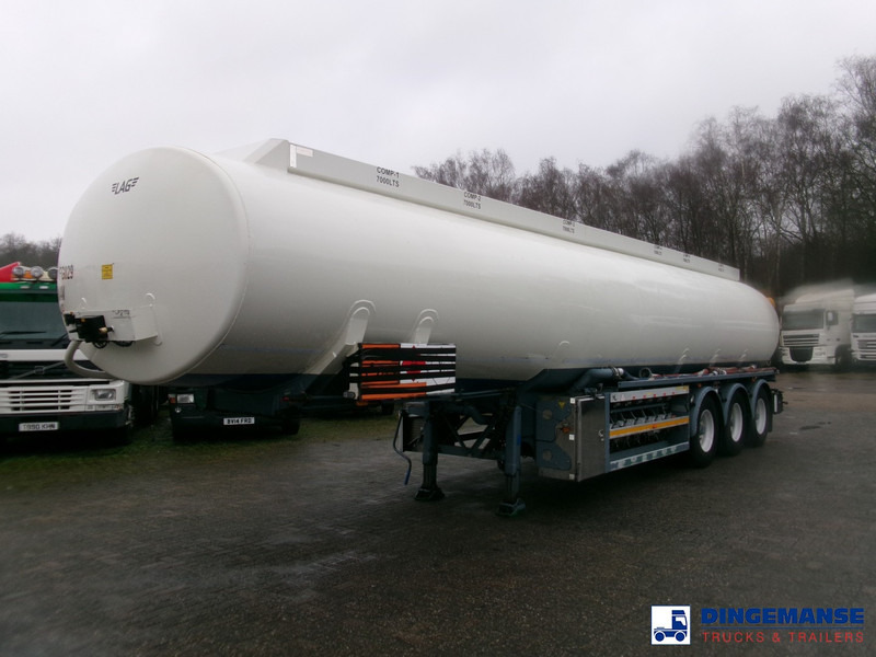 LAG Fuel tank alu 44.5 m3 / 6 comp + pump - Cisternový náves: obrázok 1 LAG Fuel tank alu 44.5 m3 / 6 comp + pump - Cisternový náves: obrázok 1