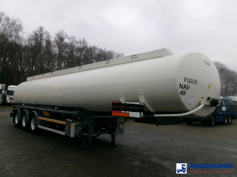 LAG Fuel tank alu 44.5 m3 / 6 comp + pump - Cisternový náves: obrázok 2 LAG Fuel tank alu 44.5 m3 / 6 comp + pump - Cisternový náves: obrázok 2