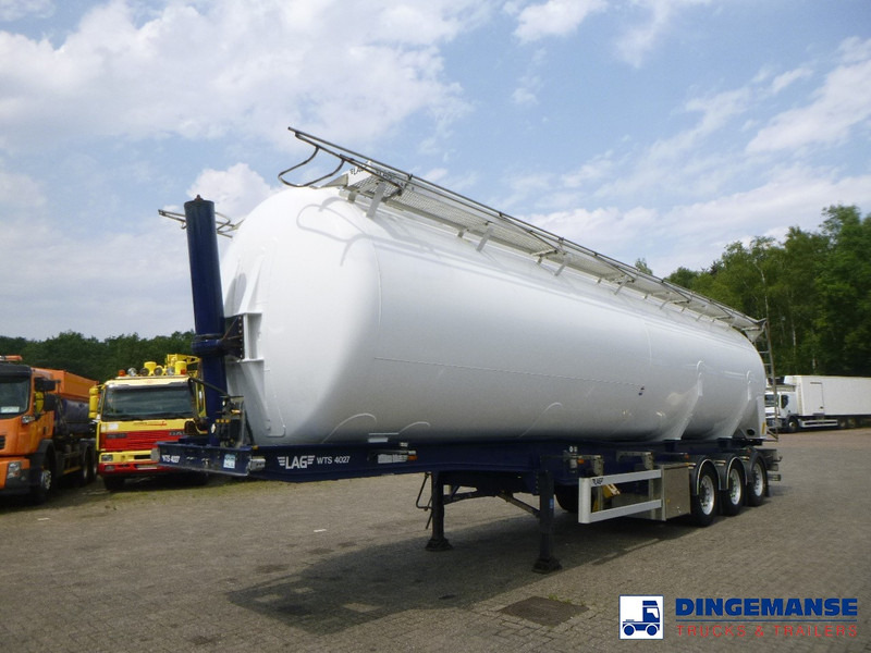 LAG Powder tank alu 58 m3 (tipping) - Cisternový náves: obrázok 1 LAG Powder tank alu 58 m3 (tipping) - Cisternový náves: obrázok 1
