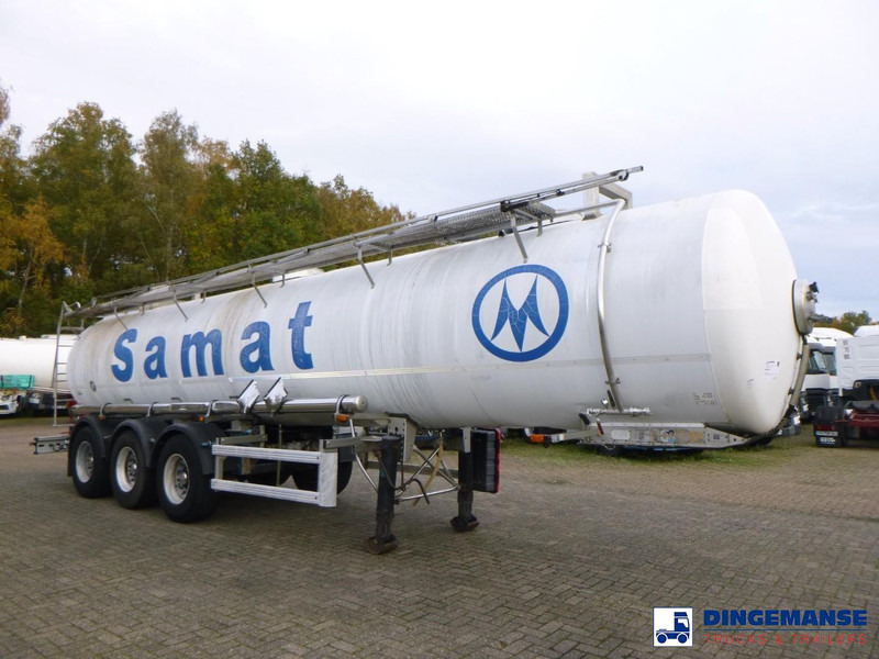 MAISONNEUVE Chemical ACID tank inox L4BH 22.4 m3 / 1 comp (caustic soda) - Cisternový náves: obrázok 2 MAISONNEUVE Chemical ACID tank inox L4BH 22.4 m3 / 1 comp (caustic soda) - Cisternový náves: obrázok 2