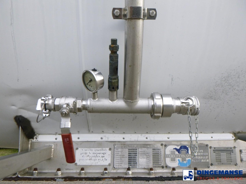 MAISONNEUVE Chemical ACID tank inox L4BH 22.4 m3 / 1 comp (caustic soda) - Cisternový náves: obrázok 5 MAISONNEUVE Chemical ACID tank inox L4BH 22.4 m3 / 1 comp (caustic soda) - Cisternový náves: obrázok 5