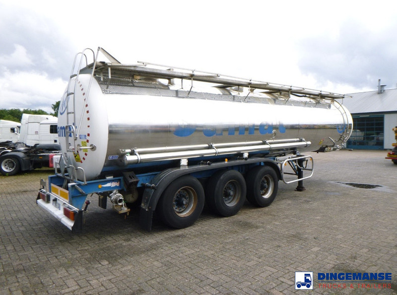MAISONNEUVE Chemical tank inox 26 m3 / 1 comp - Cisternový náves: obrázok 4 MAISONNEUVE Chemical tank inox 26 m3 / 1 comp - Cisternový náves: obrázok 4
