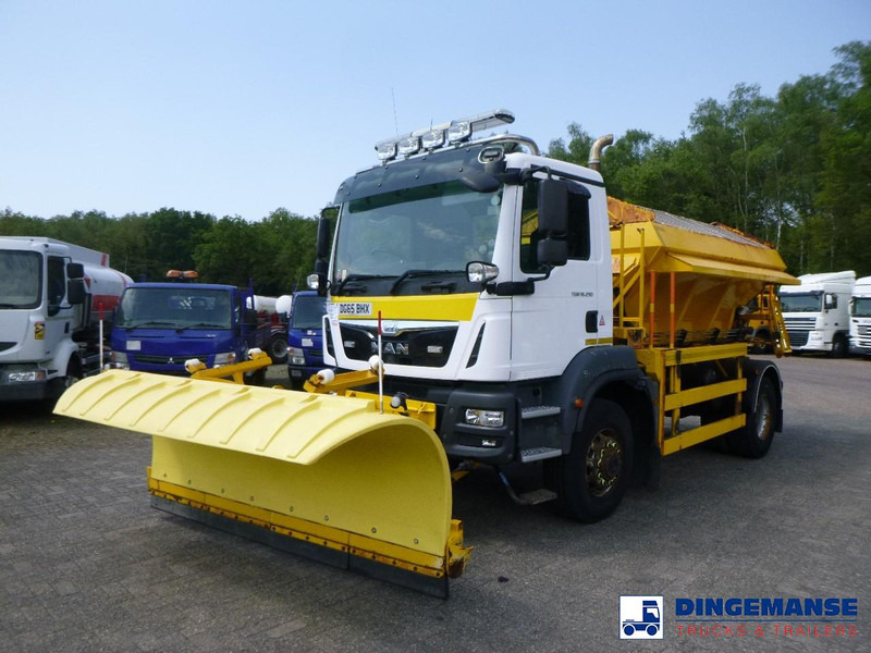 MAN TGM 18.290 4X4 RHD gritter / snow plough - Vozidlo na odpratávanie snehu: obrázok 1 MAN TGM 18.290 4X4 RHD gritter / snow plough - Vozidlo na odpratávanie snehu: obrázok 1