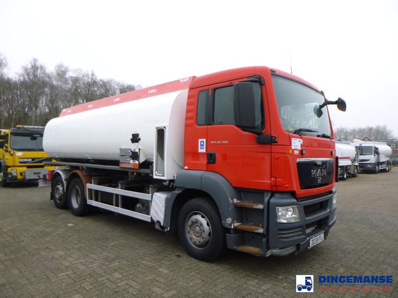 MAN TGS 26.320 6X2 RHD fuel tank 20 m3 / 4 comp - Cisternové vozidlo: obrázok 2 MAN TGS 26.320 6X2 RHD fuel tank 20 m3 / 4 comp - Cisternové vozidlo: obrázok 2