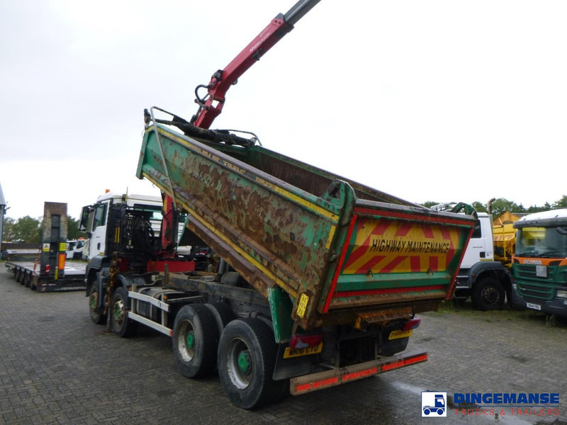 MAN TGS 35.400 8X4 RHD tipper + Palfinger Epsilon M125L - Auto s hydraulickou rukou: obrázok 3 MAN TGS 35.400 8X4 RHD tipper + Palfinger Epsilon M125L - Auto s hydraulickou rukou: obrázok 3
