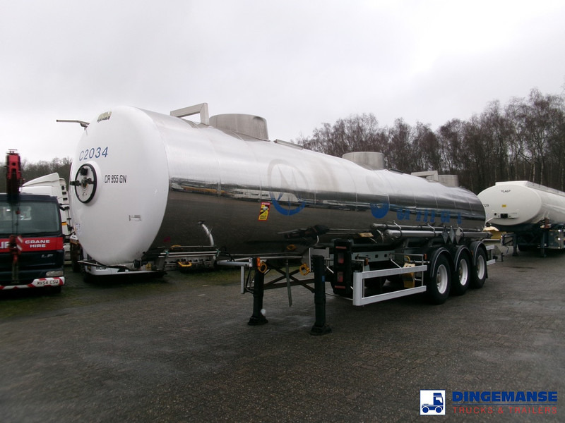 Magyar Chemical tank inox 22.5 m3 / 1 comp - Cisternový náves: obrázok 1 Magyar Chemical tank inox 22.5 m3 / 1 comp - Cisternový náves: obrázok 1