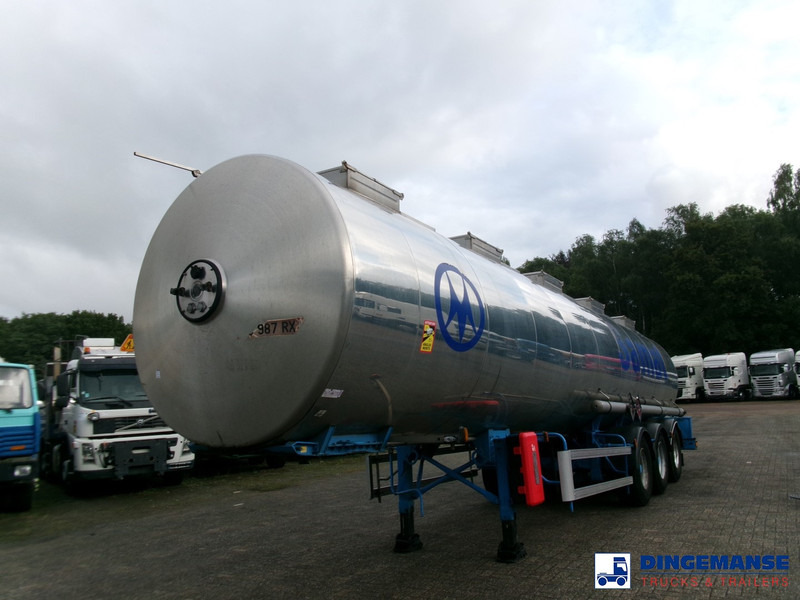 Magyar Chemical tank inox 32.5m3 / 1 comp - Cisternový náves: obrázok 1 Magyar Chemical tank inox 32.5m3 / 1 comp - Cisternový náves: obrázok 1