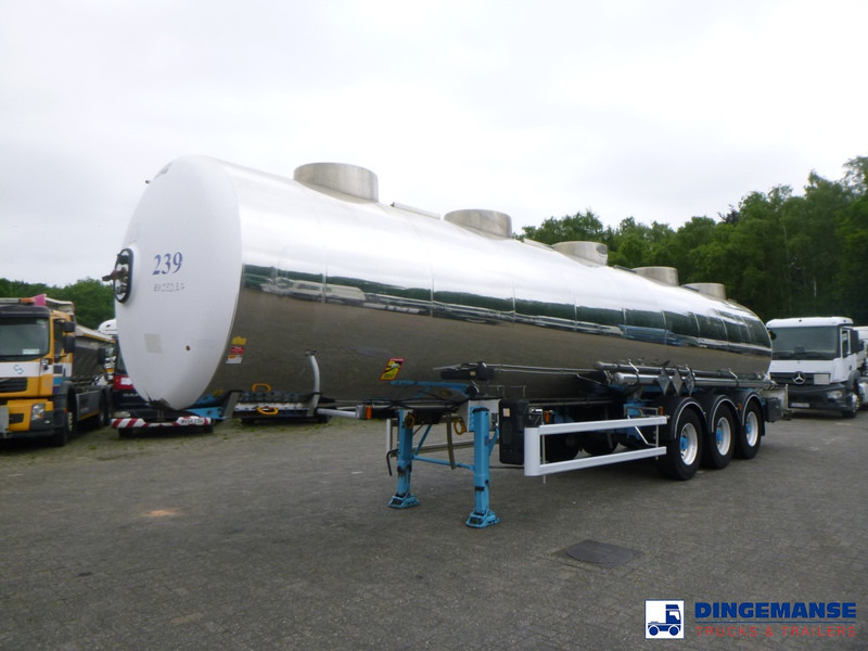 Magyar Chemical tank inox 33 m3 / 1 comp - Cisternový náves: obrázok 1 Magyar Chemical tank inox 33 m3 / 1 comp - Cisternový náves: obrázok 1