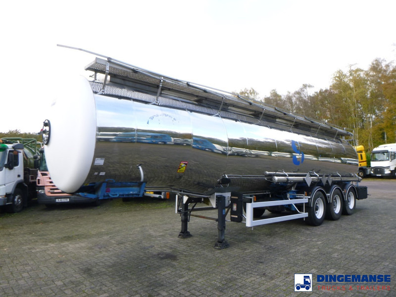 Magyar Chemical tank inox L4BH 32.8 m3 / 1 comp - Cisternový náves: obrázok 1 Magyar Chemical tank inox L4BH 32.8 m3 / 1 comp - Cisternový náves: obrázok 1