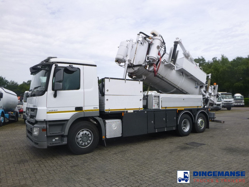 Mercedes-Benz Actros 2541 6x2 RHD E5 Huwer vacuum tank / hydrocureur 12 m3 - Fekálne vozidlo: obrázok 1 Mercedes-Benz Actros 2541 6x2 RHD E5 Huwer vacuum tank / hydrocureur 12 m3 - Fekálne vozidlo: obrázok 1