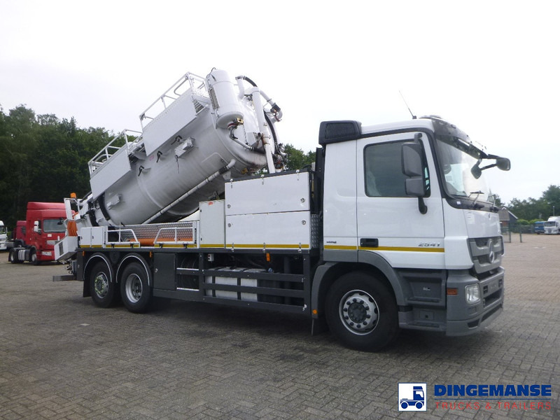 Mercedes-Benz Actros 2541 6x2 RHD E5 Huwer vacuum tank / hydrocureur 12 m3 - Fekálne vozidlo: obrázok 2 Mercedes-Benz Actros 2541 6x2 RHD E5 Huwer vacuum tank / hydrocureur 12 m3 - Fekálne vozidlo: obrázok 2