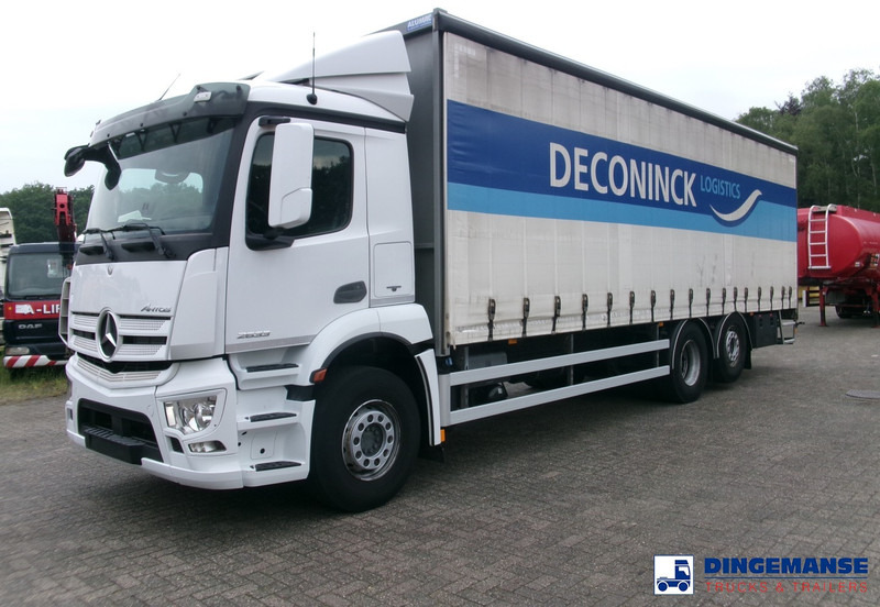 Mercedes-Benz Antos 2533L 6x2 Euro 6 curtain sider - Plachtové nákladné vozidlo: obrázok 1 Mercedes-Benz Antos 2533L 6x2 Euro 6 curtain sider - Plachtové nákladné vozidlo: obrázok 1