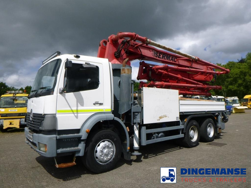 Mercedes-Benz Atego 6x4 Sermac SCL120 concrete pump - Autočerpadlo: obrázok 1 Mercedes-Benz Atego 6x4 Sermac SCL120 concrete pump - Autočerpadlo: obrázok 1