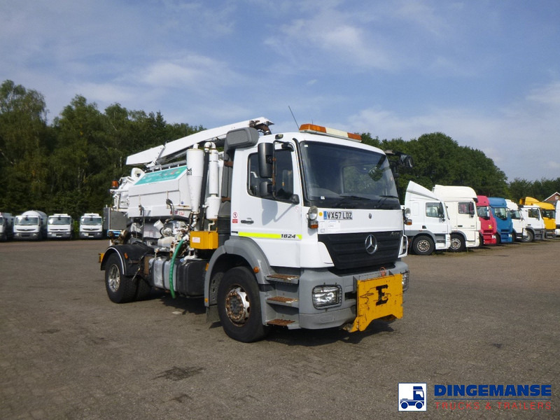 Mercedes-Benz Axor 1824 4x2 RHD Whale vacuum tank 7 m3 - Fekálne vozidlo: obrázok 1 Mercedes-Benz Axor 1824 4x2 RHD Whale vacuum tank 7 m3 - Fekálne vozidlo: obrázok 1