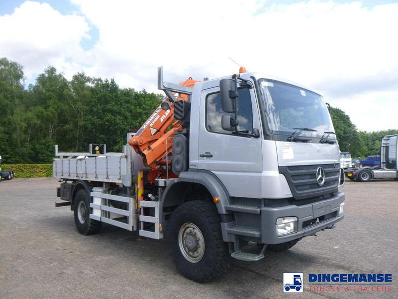Mercedes-Benz Axor 1829 4x4 RHD + Atlas 85.2 A5L - Auto s hydraulickou rukou: obrázok 2 Mercedes-Benz Axor 1829 4x4 RHD + Atlas 85.2 A5L - Auto s hydraulickou rukou: obrázok 2